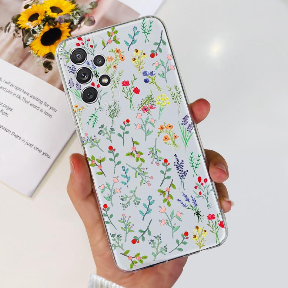 Stylish Soft Silicone Case For Samsung Galaxy A33 A53 A73 5G Clear TPU Phone Back Cover For Samsung A73 A53 A33 A336B A53B A736B
