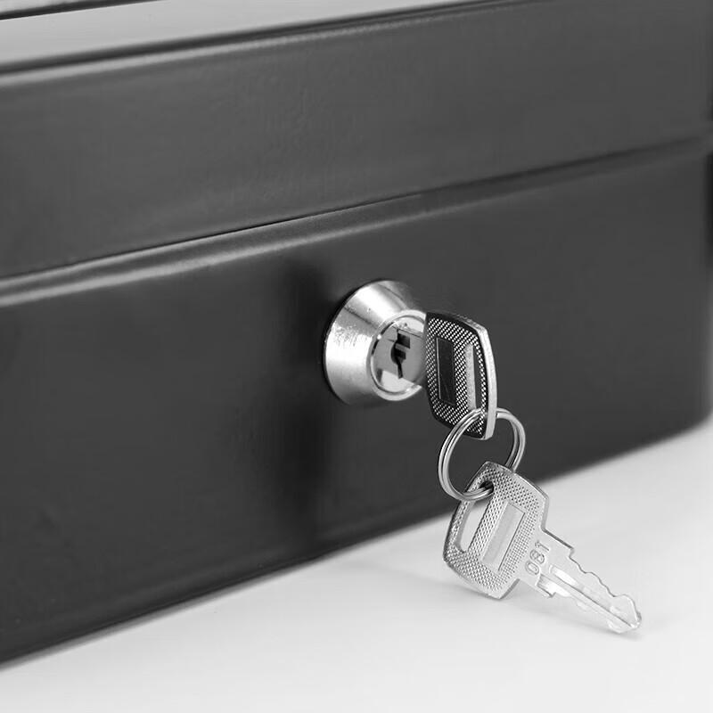 Portable Metal Cash Box with Lock