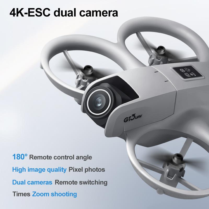 GT3 FPV Drone RC 8K 5G GPS Professional HD Aerial Photography Remote Control Aircraft HD Dual Camera Quadcopter Toy New UAV Gift