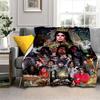 Xscape Purple Neon Light Sign Blanket Home Decor Suitable For All Seasons Air Conditioning Blanket Digital Printing Office Rest Blanket