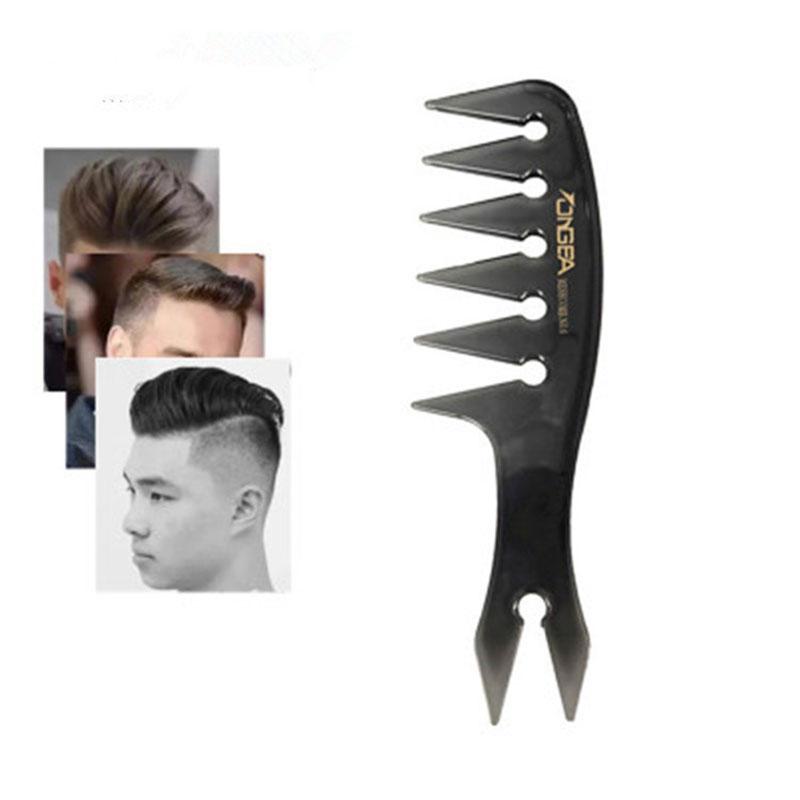 1Pcs Männer Öl Kopf Kamm Zurück Breiter Zahn Kamm Haar Styling Styling Kamm Flauschigen
