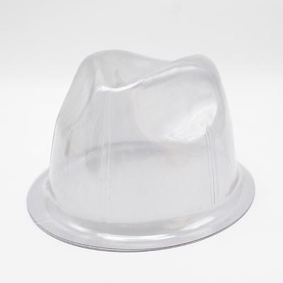 Unterlagerung PVC-Kunststoff Hutständer Zylinderhut, Kuppel flache Kappe Ständer