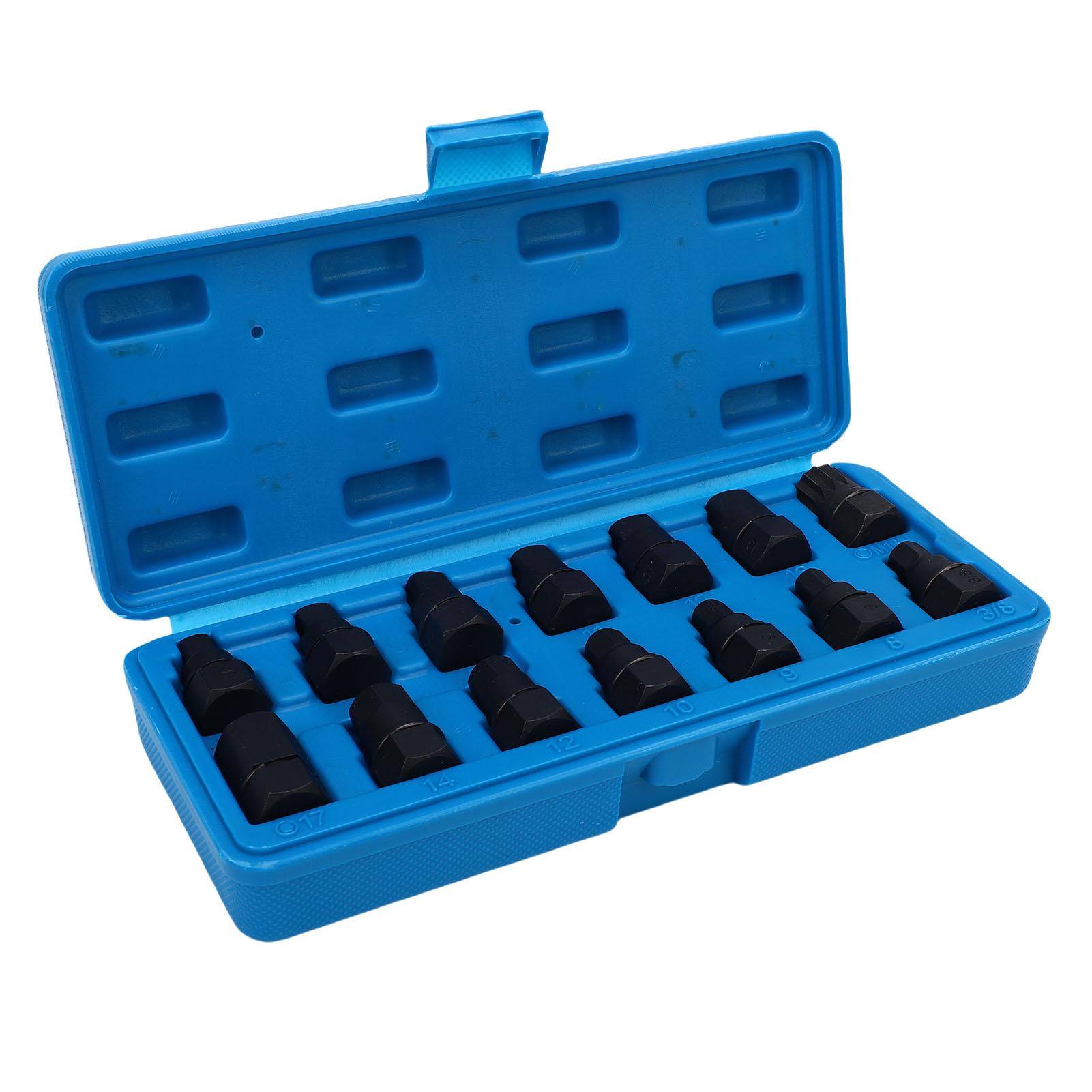 Oil Drain Plug Key Set Multifunctional Hex 3Celsius8in Drive Oil Drain Plug Key Set