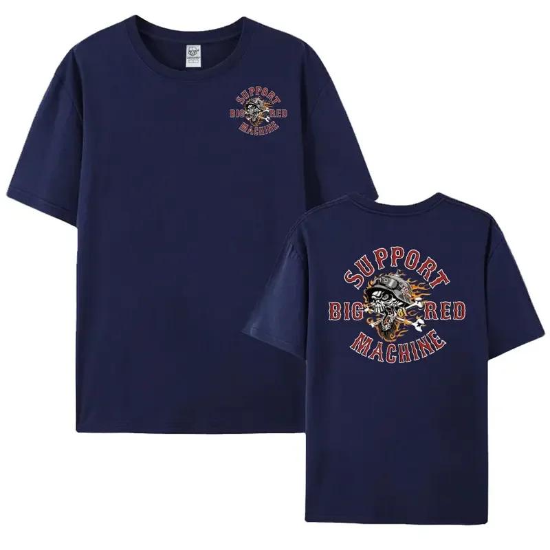 Hells Angels World T-Shirt Men Fashion Support 81 Printing Tshirt Oversized Short Sleeve Men Graphic Hell's Angels Cotton Tees