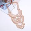 Long Necklace Vintage Multi Layered Collarbone Chain For Fashion Enthusiasts