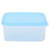 5Pcs Small Food Container Blue Heat Resistant Reusable Mini Airtight Multifunctional Food Box
