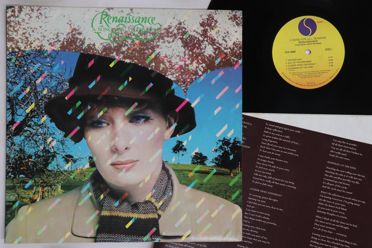 

LP Record RENAISSANCE - A Song For All Seasons SRK6049 Sire 1978 US Rock Used