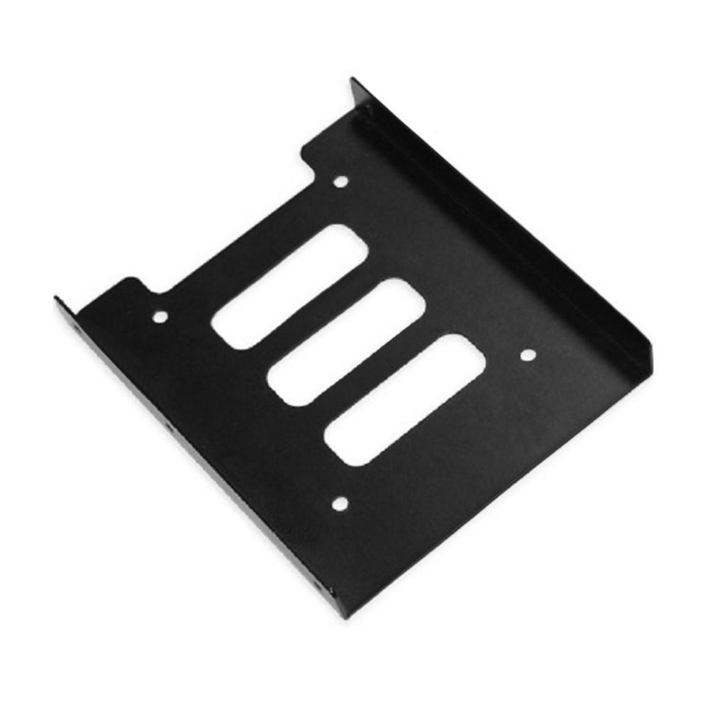 Montageadapter Halterung 2,5 Zoll SSD HDD zu 3,5 Zoll Festplattenhalter Dock für Haushaltscomputer Zubehör