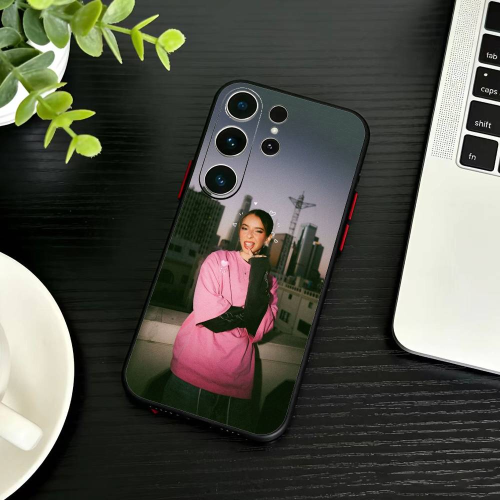 G-Singer Young Miko Phone Case For Samsung S26,S25,S24,S23,S22,S21,S20,Ultra,Plus,FE Black Soft Cover