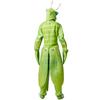 Unisex Praying Mantis Jumpsuit Costume for Halloween, Carnival, and Party Performances