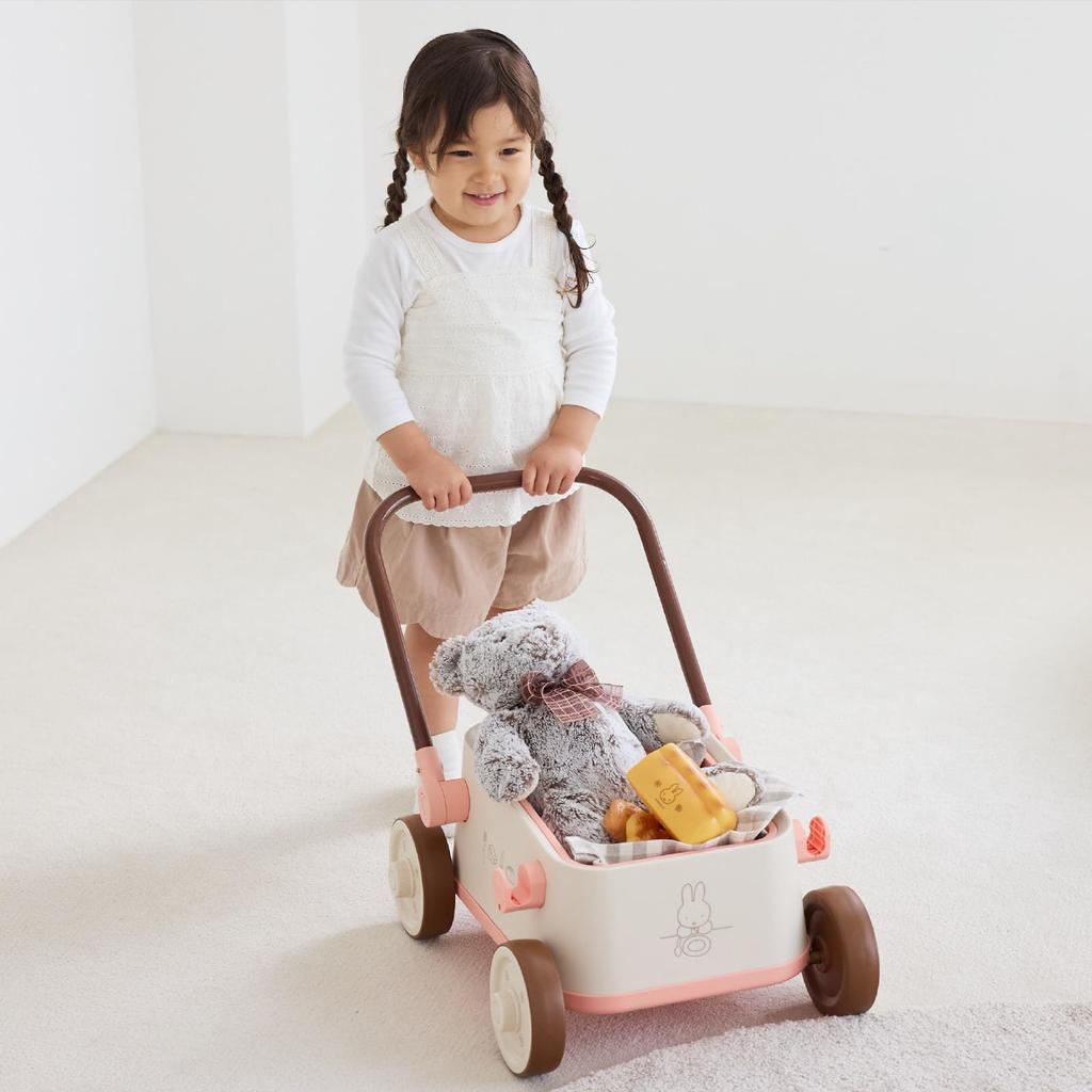 EC Ides Miffy Freshly Baked Bakery Bakery Wagon 10 loaves of bread Pretend play indoor ages 2 to gift [Official exclusive] cart, use, 6,