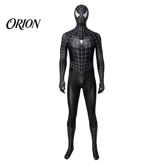 Unisex Superhero Fancy Dress Costume for Kids Adults, Classic Red Blue Zentai Jumpsuit, Halloween Party Suit High Stretch Bodysuit with Mask, Cosplay