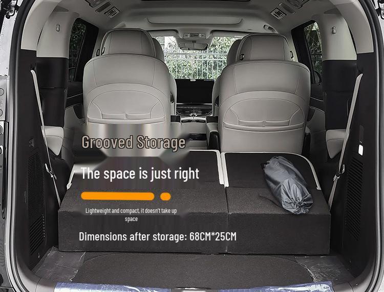 Denza D9 Auto-Bett: Automatische aufblasbare Matratze für Rücksitz & Kofferraum