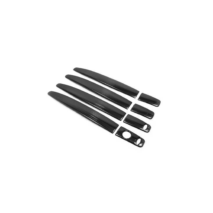 For Mitsubishi Outlander 2013 - 2015 2016 2017 2018   Door Handle Cover Bowl Frame Cover Trims Sticker Car Accessories