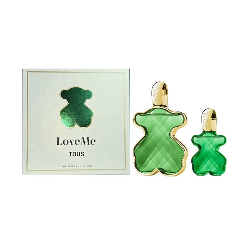 TOUS Beloved Green Bear Perfume Gift Box Oriental Floral Fragrance Parfum 90ml+30ml зелёный