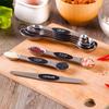 Magnetic Measuring Spoons Set,  Sided, Stainless Steel, Fits In  Jars