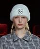 UNALLOYED Flower Fur Beanie / Ivory