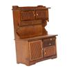 Dollhouse Sideboard 1 12 Scale 10x5x13.7cm Wooden Miniature Dollhouse Bookcase Cupboard