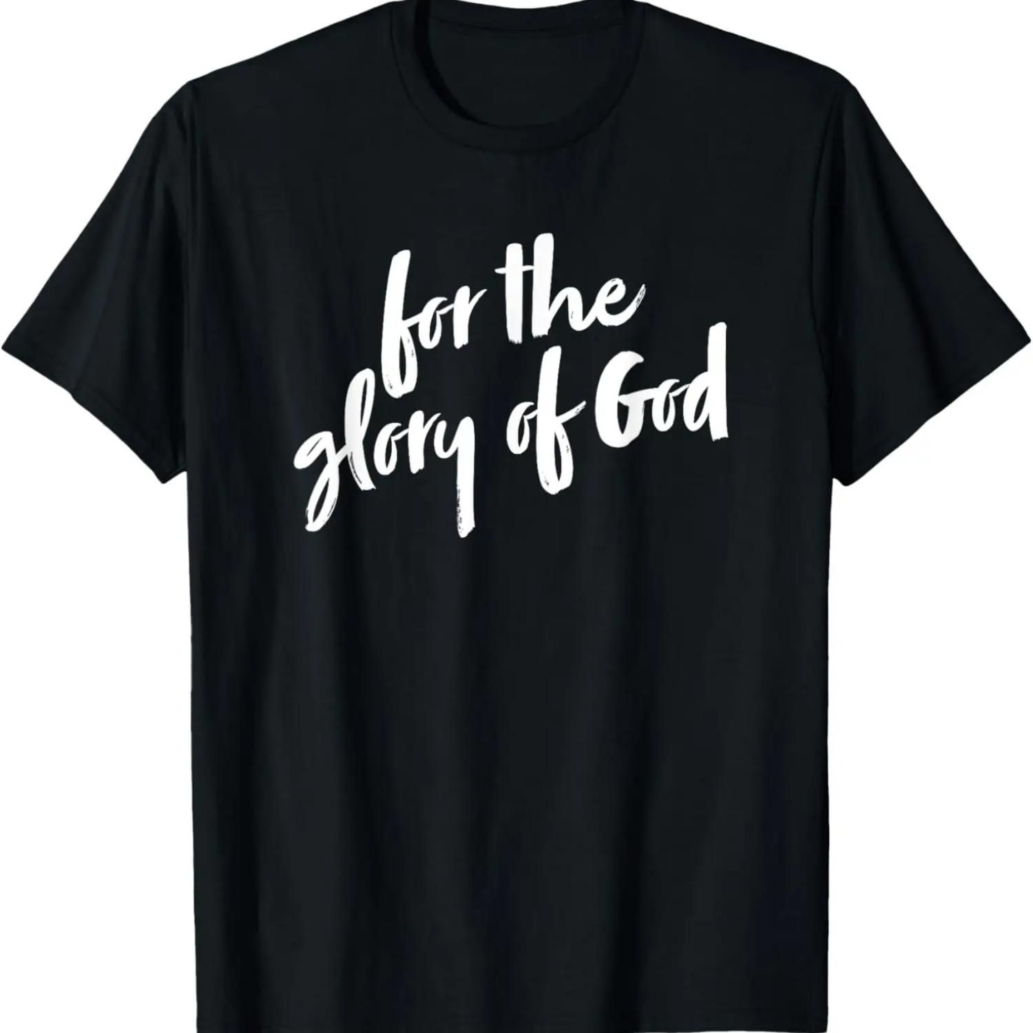 Cute For The Glory of God Christian Women s T-Shirt S