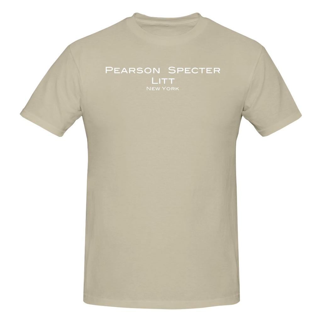 Pearson Specter Litt Loose But Not Bulky Tshirt Daily Lazy Clean Surface Short Sleeve