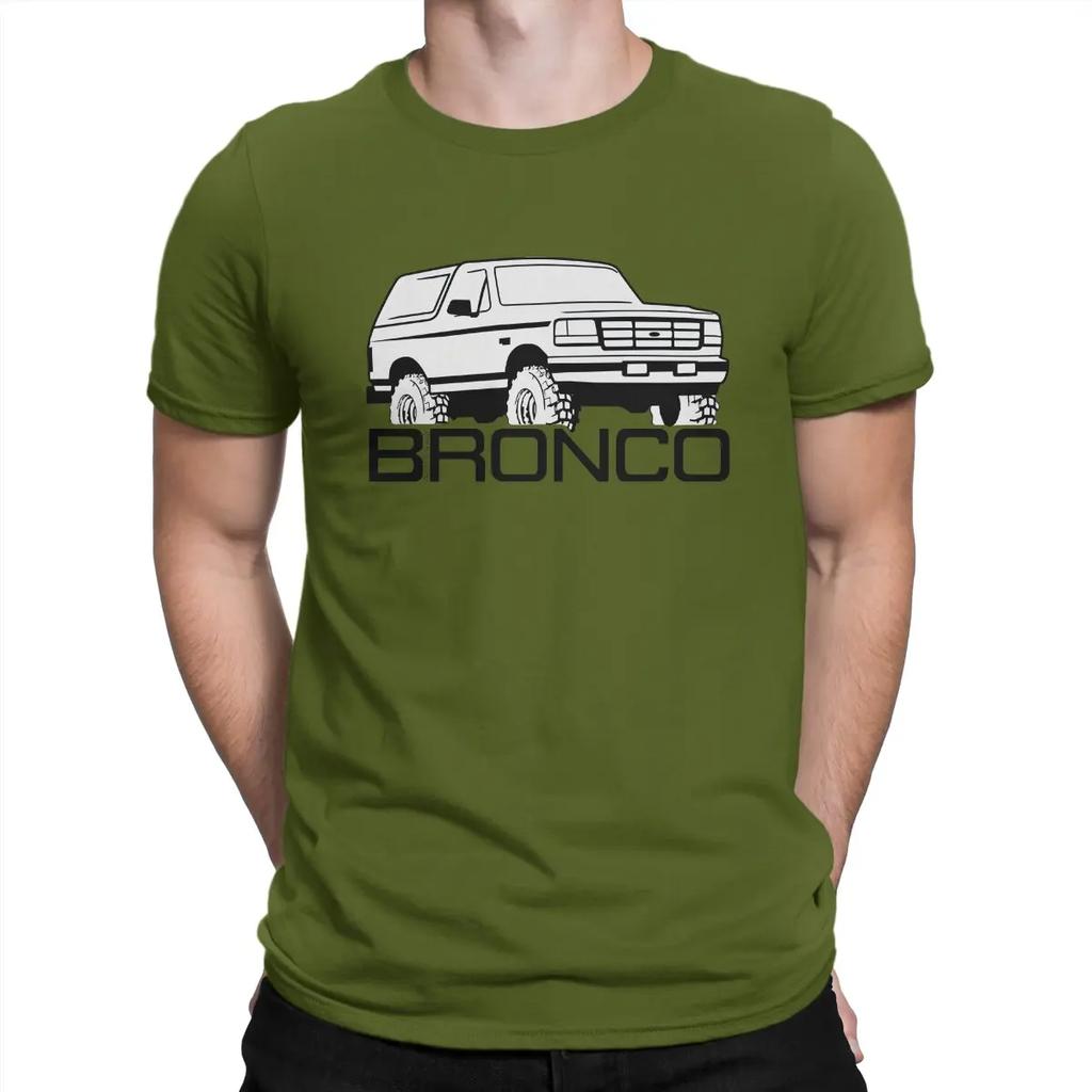 XLT Creative TShirt for 1992-1996 Ford Bronco Round Neck Basic T Shirt Hip Hop Gift Clothes OutdoorWear Unisex