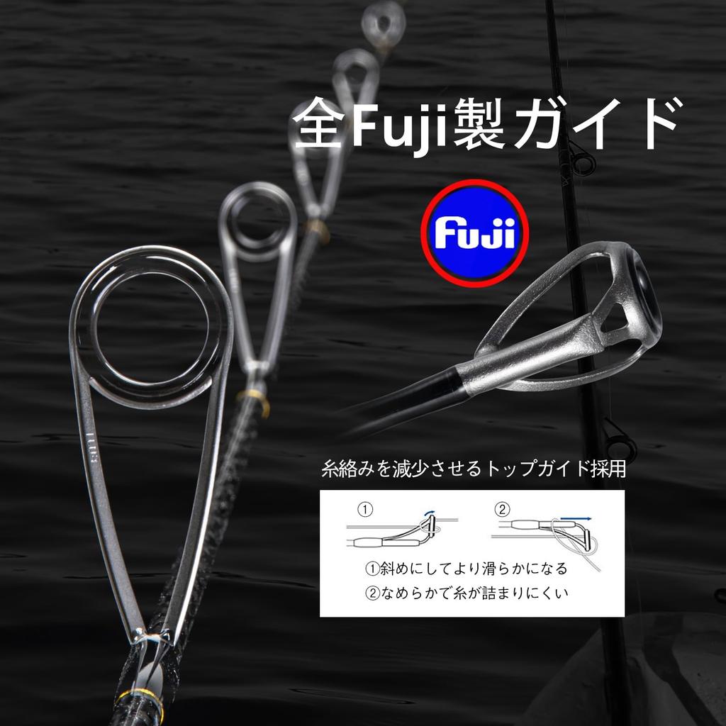 Goture POLLUX Slow Jigging Rod with Detachable Spinning Solid for Boat and Sea Grip, Top, Fishing, 602MLS, 1.83M/6ft