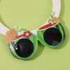 Creative Hawaiian Fruit Eyewear Compact Portable Design For Role Playing Games Themed Parties And Outdoor Use