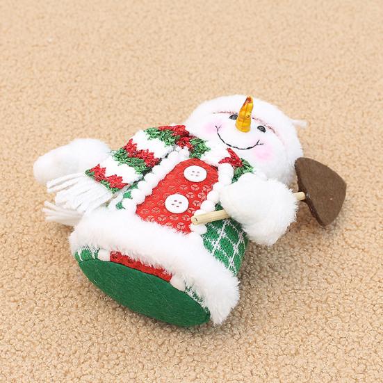 Christmas Decorations Reindeer Snowman Ornament Cartoon Festive Hanging Decor for Home Party Tree Indoor