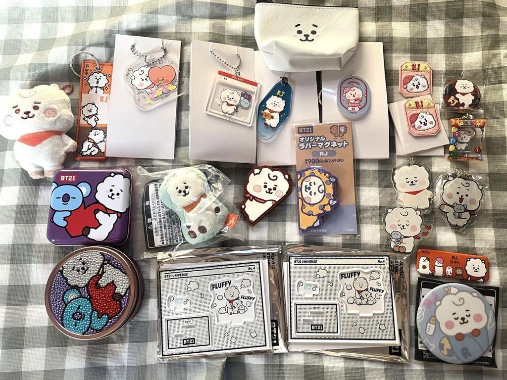 [USED] BTS Jin BT21 RJ Bulk Sale