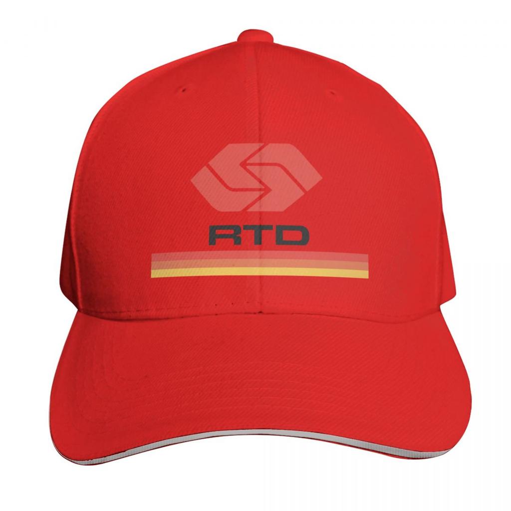 Retro RTD Baseball Cap GentleUnisex Hat Rugby Vintage Bobble Hat Women Caps Unisexs