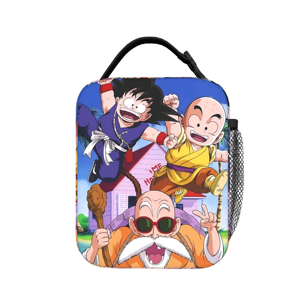 Charizard Smoke Sky Anime Lunch Box Field Picnic Lightweight Lunch Box For Girls Oxford Print Cooler Carrier Reliable Choice for Travel Needs