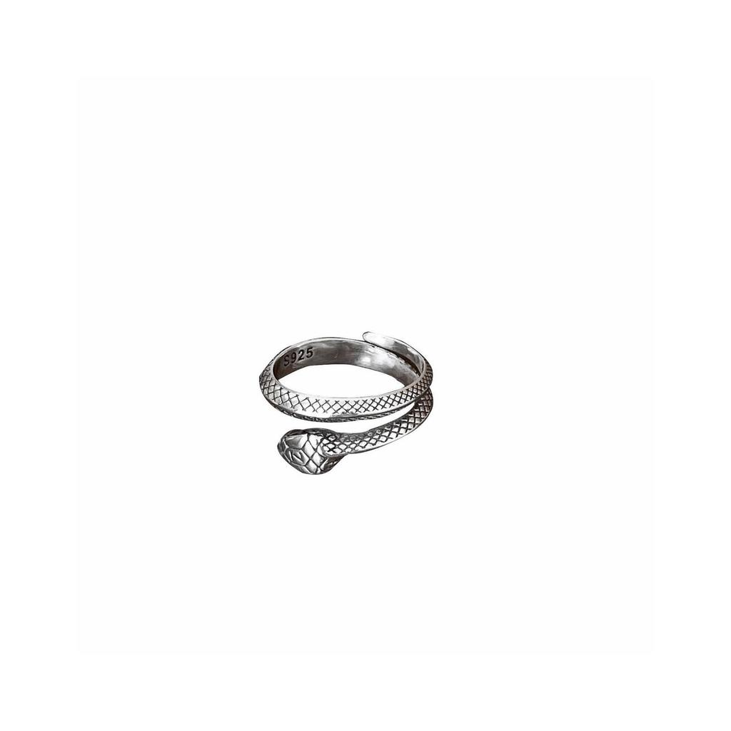 Yinruitai S925 Silver Snake Wrap Ring: Exquisite, Luxurious, and Unique Design for Women