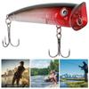 Floating Artificial Fishing Lure ABS Fishing Bait Durable Popper Bait  Freshwater Fishing