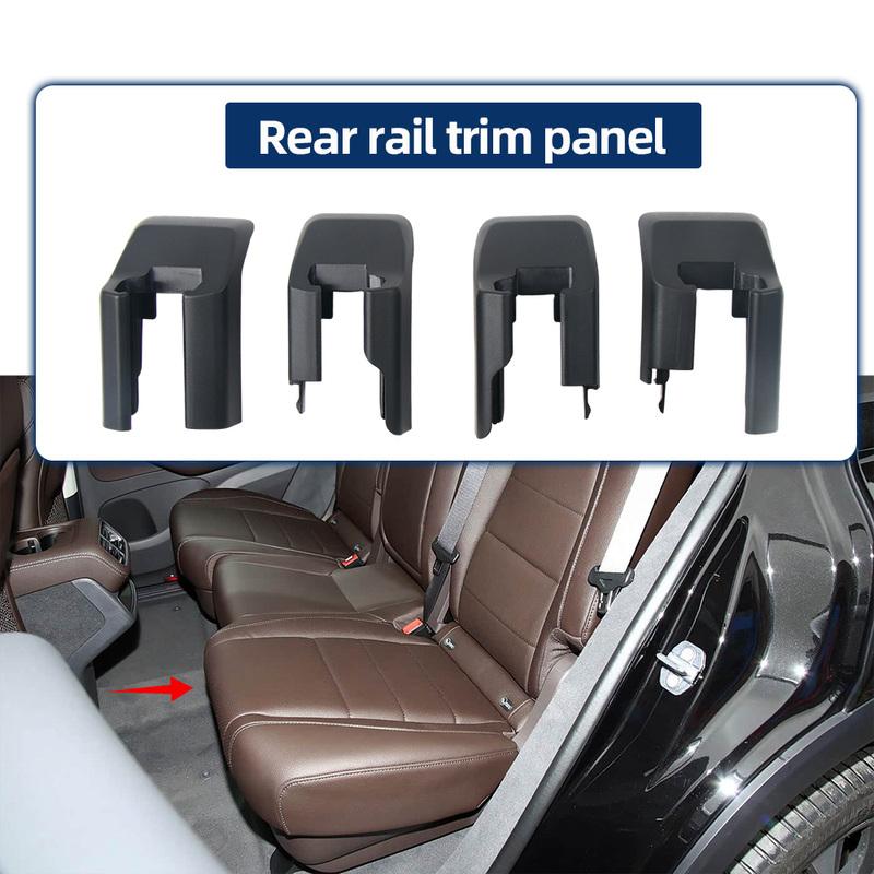 Rear Seat Rail Trim Cover Track Panel For Mercedes Benz GLE Class W167 + Interior Seat Rail Trim Cap 1679192300 1679192500
