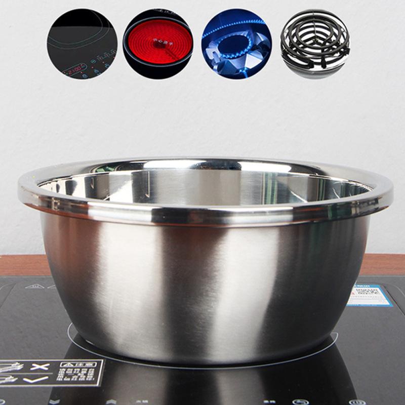 Thicken Colander Strainer Basin Cooker Utensil Mixing Bowl Kitchen Tool Rice Sieve Fruit Washing