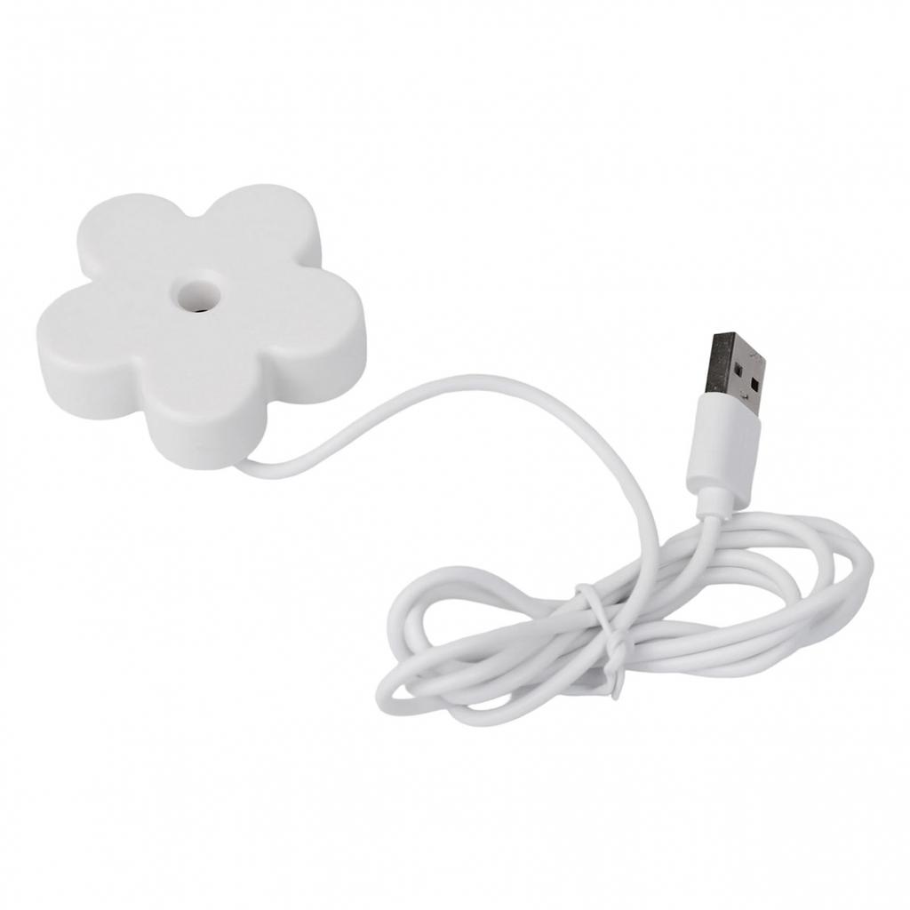 USB Desktop Humidifier Portable Flower Style with Aromatherapy Feature