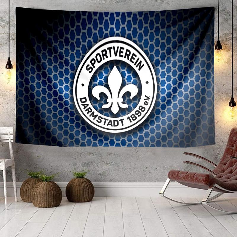 Sport Darmstadt  Tapestry, Unique Design Tapestry, Wall Decor for Bedroom,Livingroom, Playroom,Heartwarming Fan Holiday Gifts