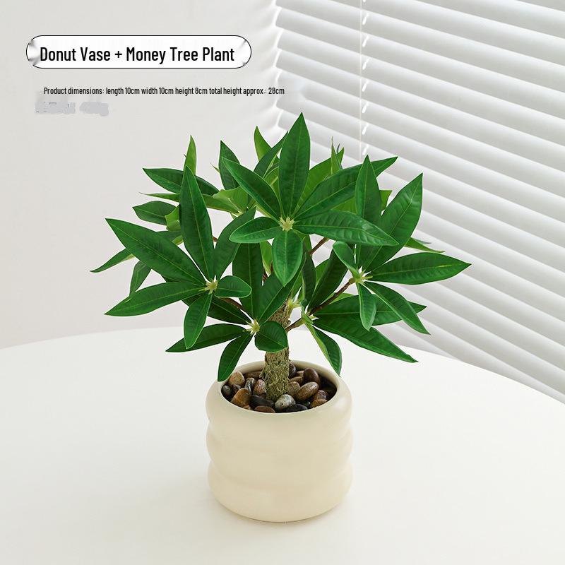 Nordic Green Artificial Potted Plant for Home or Office Decoration