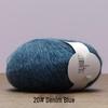 Handmade Bird Gold Sequin Mohair Silk Bead Yarn for Crochet and Weaving
