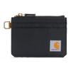 Casual Nylon Duck Zipper Cardkeeper Nylon Duck Zipper One Casual Nylon Duck Zipper Cardkeeper Wallet Women's Wallet, (Black), Size,