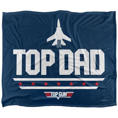 Top Gun Top Dad Silky Supersoft Blanket