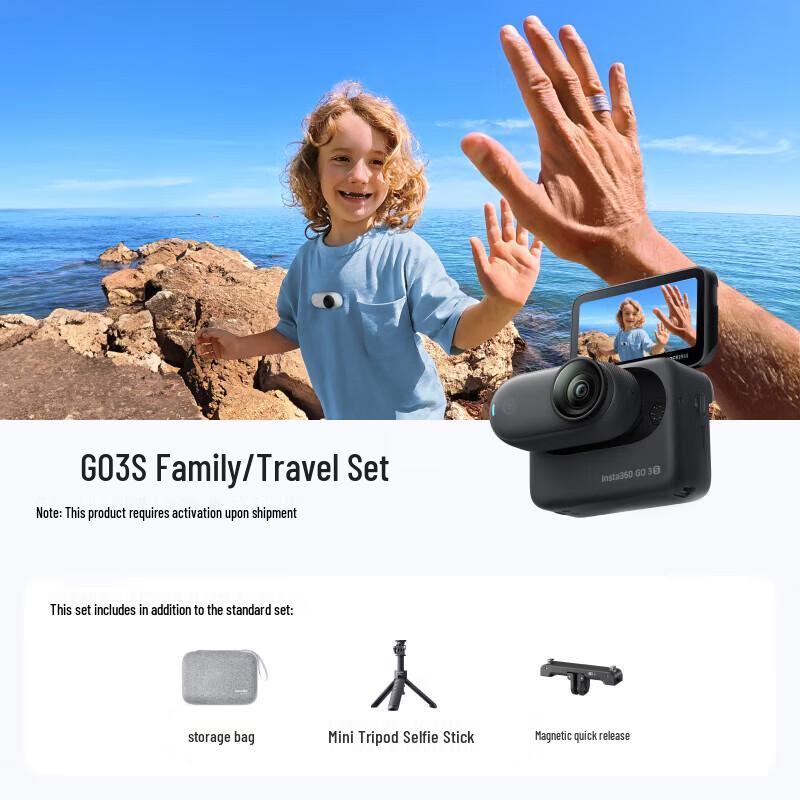 

Insta360 GO 3S 4K Action Camera (CN version)