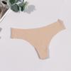 S-XL Ice Silk Panties for Women Low Waist Solid Color Underwear Panties Breathable and Comfortable Cotton Thong