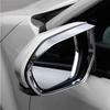 For Toyota Corolla -2024 Chrome Rearview Mirror Rain Eyebrow Trim 2PC