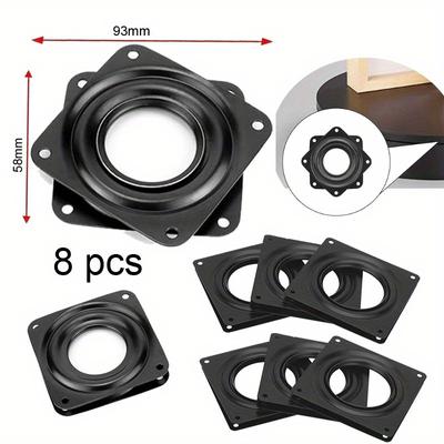 8 pièces Roulement à Billes en Acier Plateau Rotatif Solide Robuste Table Armoire