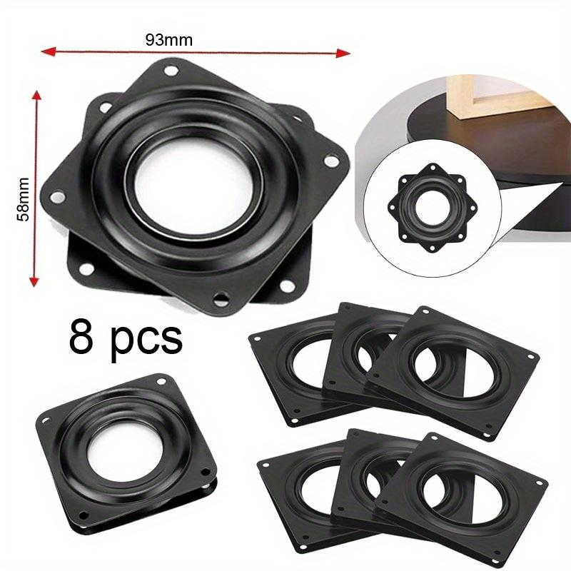 

8 шт. поворотный стол, стальной шарикоподшипник, вращающийся поднос, прочный настольный шкаф