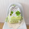 Schoolbag Japanese Lucky Four-leaf Clover Kitten Schoolbag Cute Soft Girl Student Backpack Light Small Fresh Commuter Backpack Female