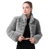 Winter Women's Short Slim Fit Fur Casual Warm and Comfortable Coat