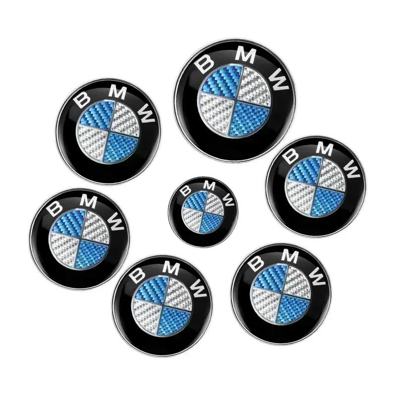 For BMW 5SF1117pcs 45mm 68mm 74mm 82mm Car Logo Front Hood Emblem rear boot badge for BMW E32 E43 E52 E53 E63 E64 E93 E94 E87 F10 F20 F30
