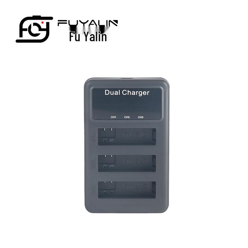 SJCAM SJ8 Battery Charger USB Triple Port for SJ8 PRO/AIR Sports Cameras